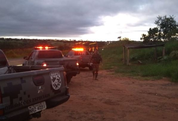 Policiais do Bope conseguiram localizar os bandidos.