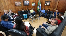 Reunião com Fetems e Sinfae discute critérios do edital para concurso de professores e administrativos Serão mil vagas para professores e 500 para servidores administrativos da Educação.
Fotos: David Majella