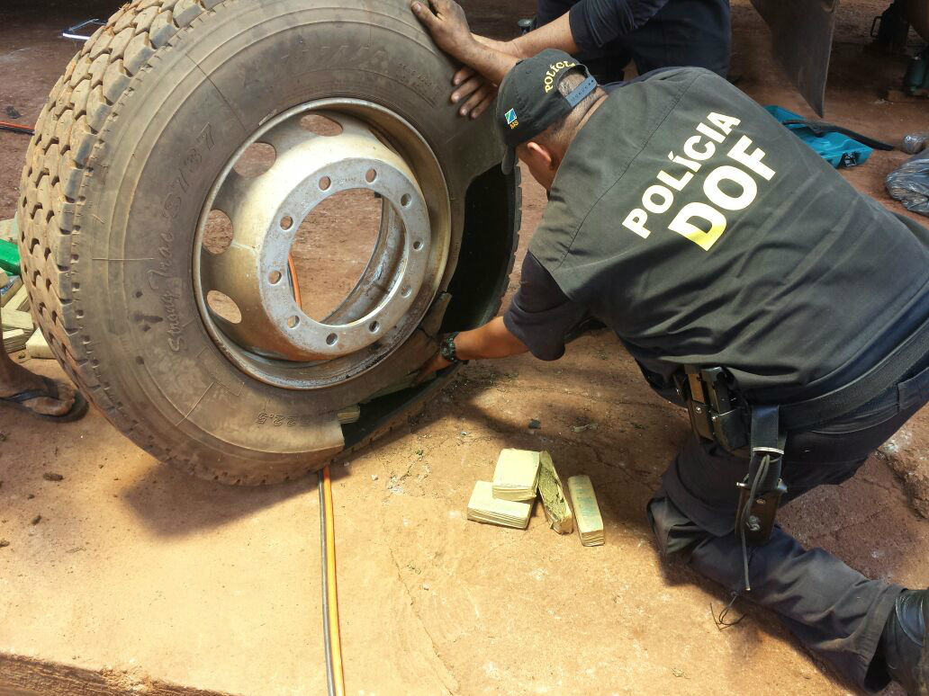 DOF apreende 765 quilos de maconha na rodovia MS 156 DOF (Divulgação)