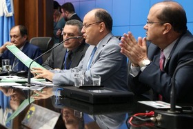 Deputados estaduais estrearam esta semana sistema de votação eletrônica por biometria
Foto: Victor Chileno 