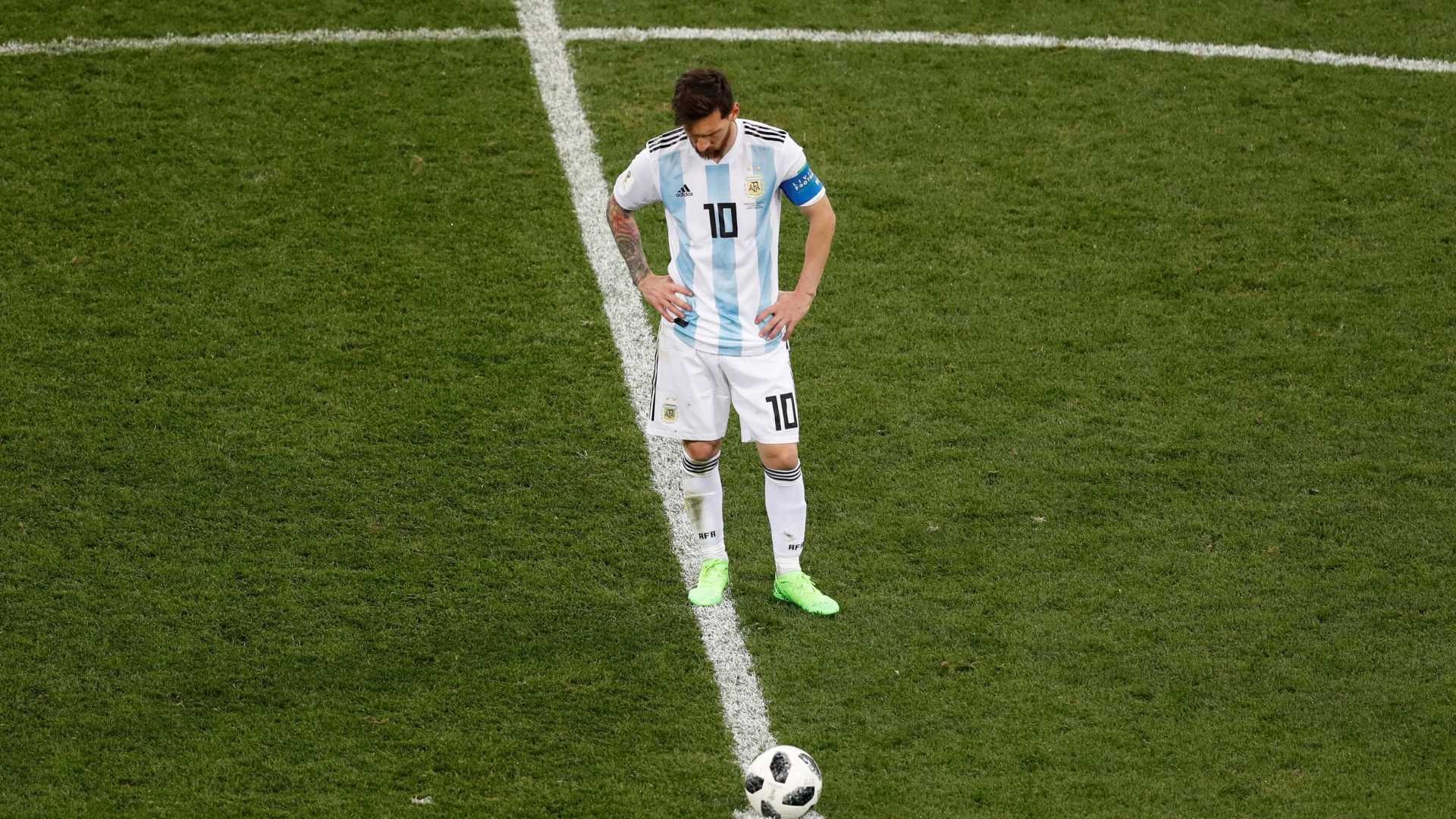 Croácia humilha Argentina em mais um dia apagado de Messi Reuters/Carlos Barria