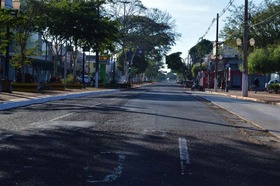 Centro parado na hora do 'rush'. - Crédito: Vinicios Araújo
  
