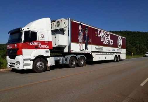 Carreta da Justiça atende Paraíso das Águas e Jaraguari nesta semana