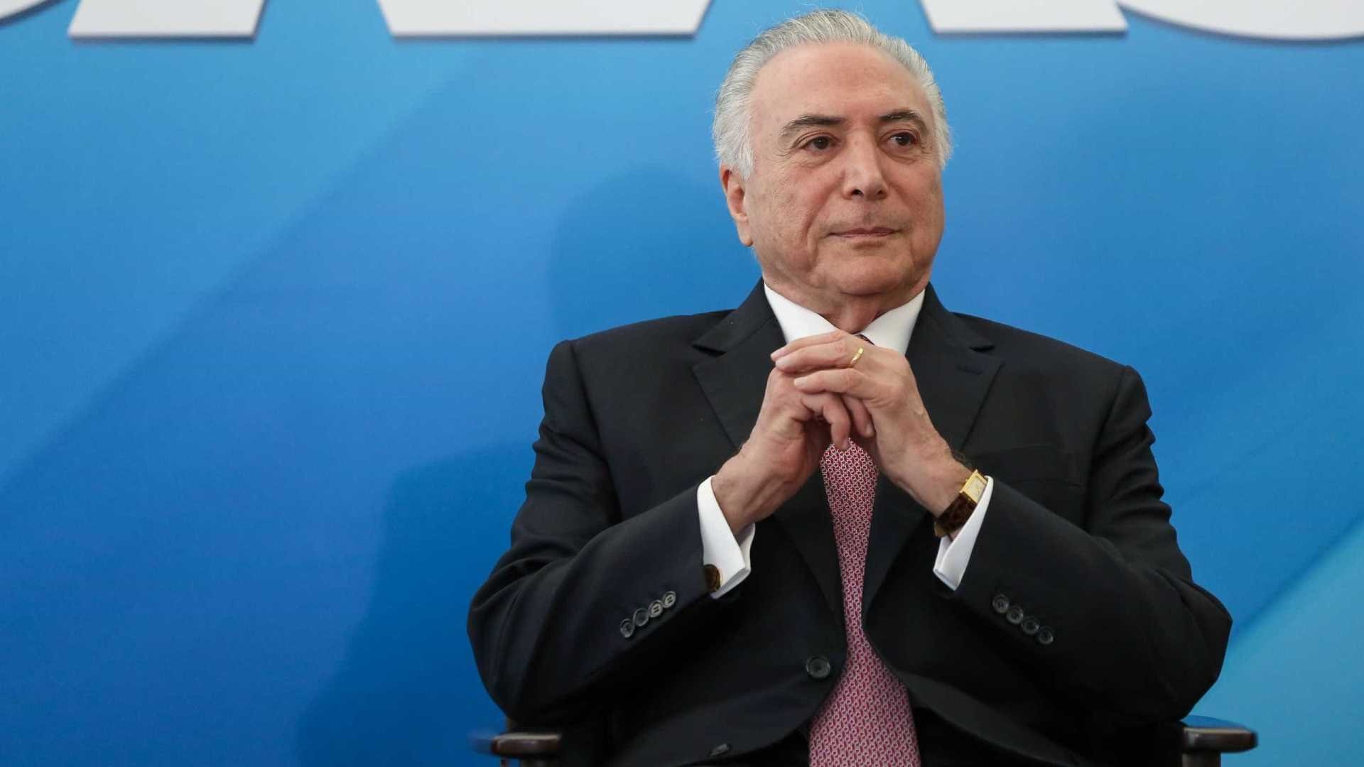 PF deve concluir inquérito que investiga Temer no início de julho Marcos Corrêa/PR