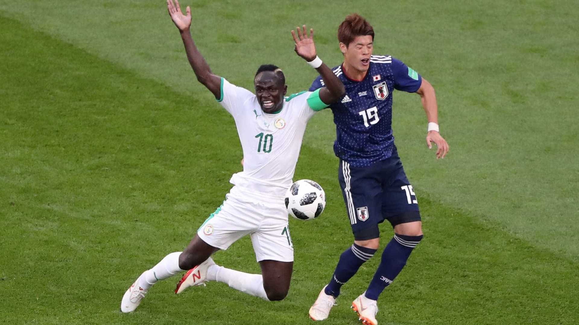 Intervalo: Senegal e Japão vão empatando em 1 a 1 REUTERS/Marcos Brindicci