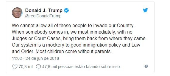 Trump pede a deportação sumária de imigrantes ilegais nos EUA