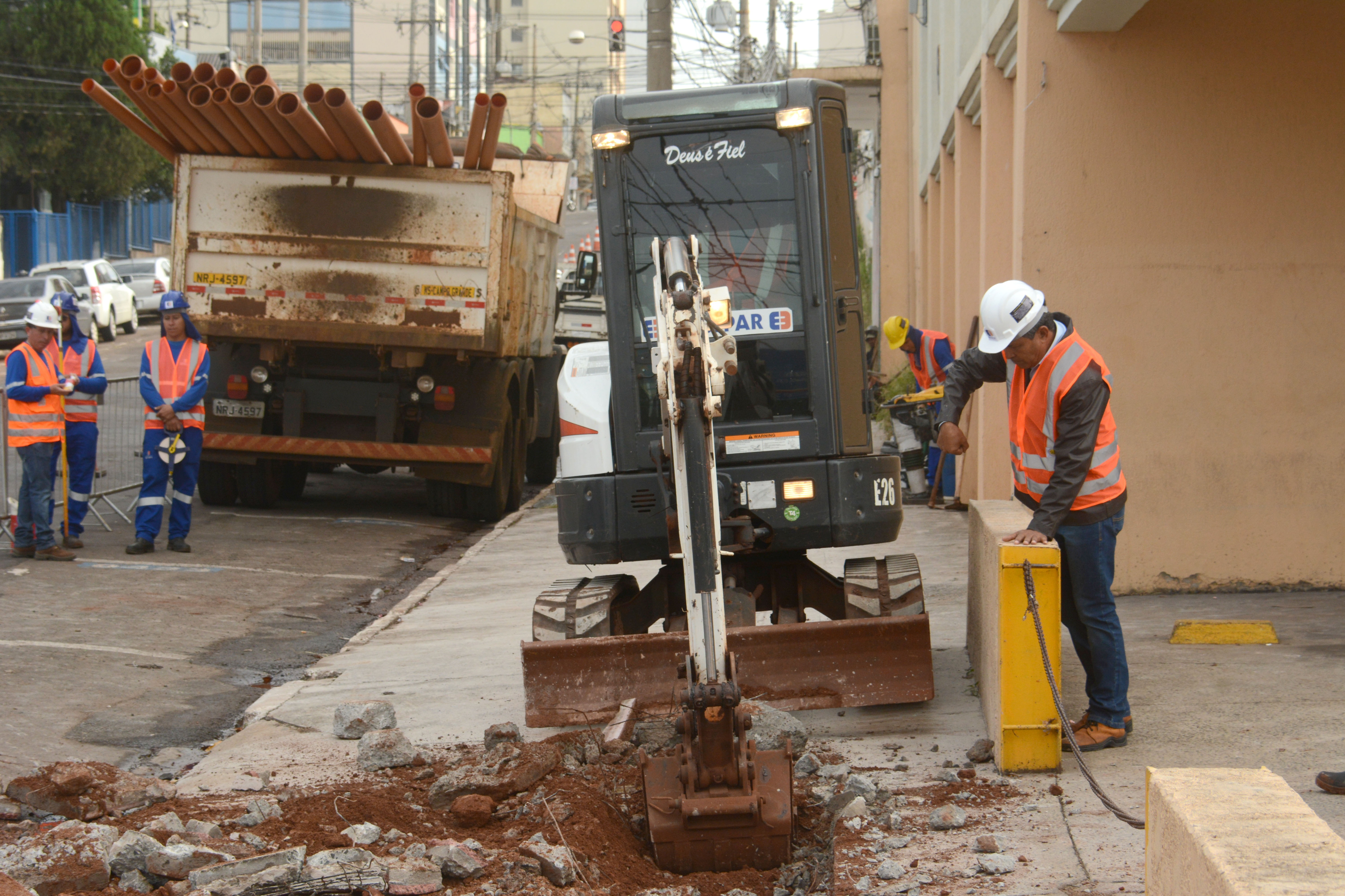 Engepar, empresa responsável pelas obras do Reviva Campo Grande vai atuar em duas frentes de trabalho - Foto: Álvaro Rezende