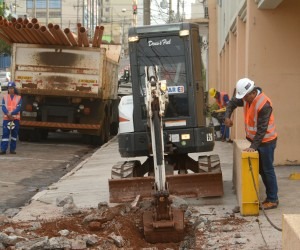 Agetran alerta para interdições em trechos da área central para obras Agetran alerta para interdições em trechos da área central para obras