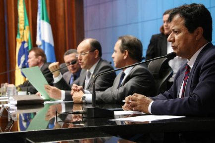 Os deputados aprovaram quatro projetos na Ordem do Dia de hoje
Foto: Victor Chileno   AL/MS