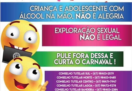 Campanha combaterá violência sexual infantojuvenil no carnaval