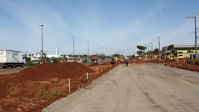 Quarta pista da Assaf Trad começa a receber asfalto na próxima semana Quarta pista da Assaf Trad começa a receber asfalto na próxima semana