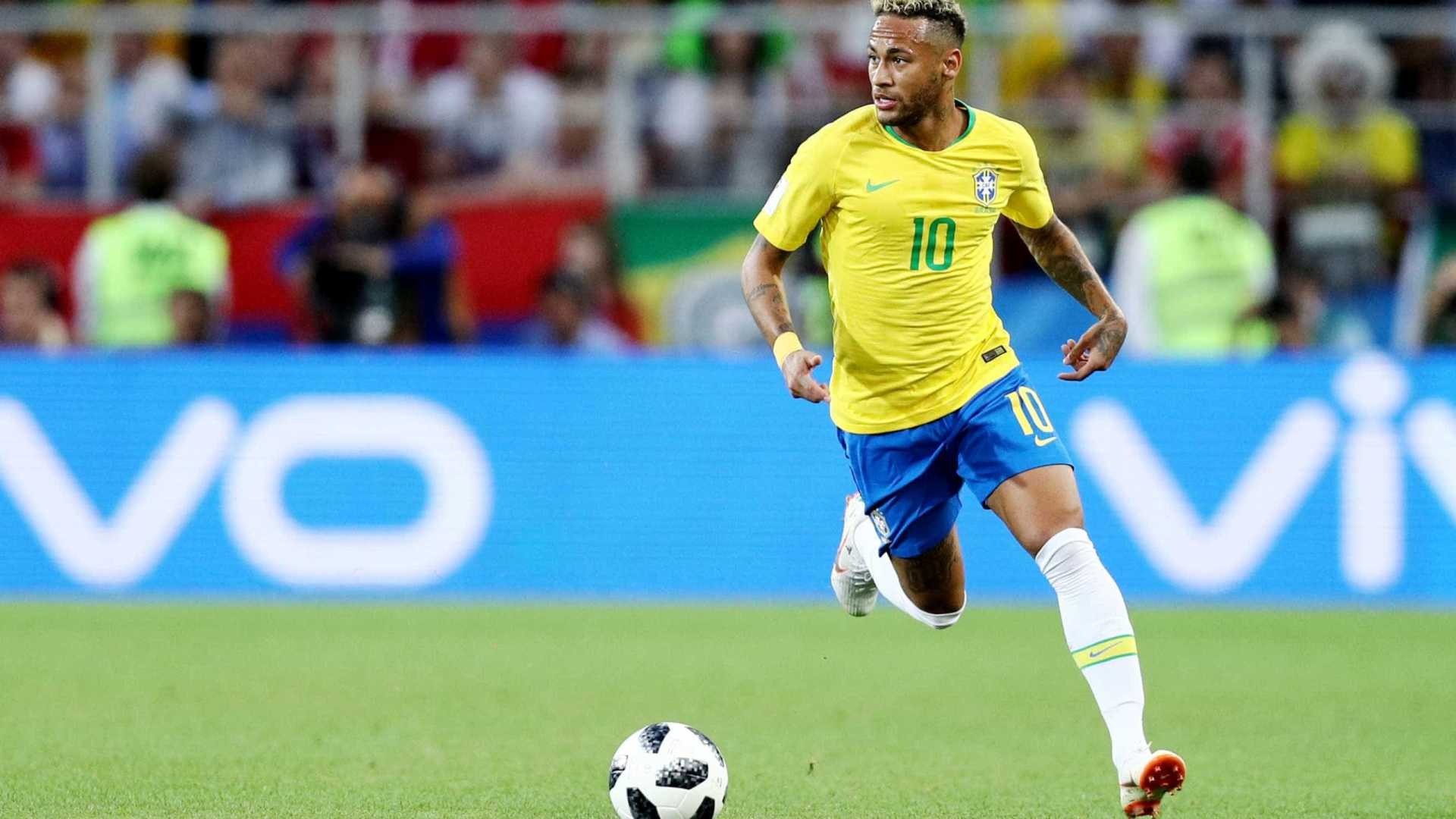 Brasil e México prometem jogo ofensivo hoje em Samara Getty Images (Foto de arquivo)