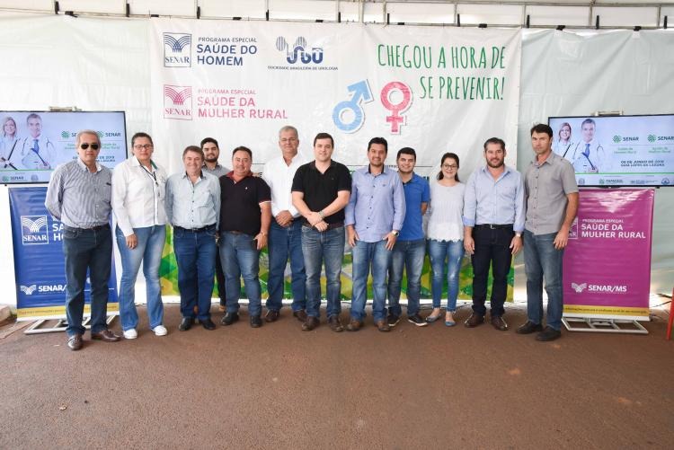 Programa Saúde do Homem e da Mulher Rural: Em Guia Lopes da Laguna, iniciativa do Senar/MS atende 250 pessoas Foto: assessoria Famasul