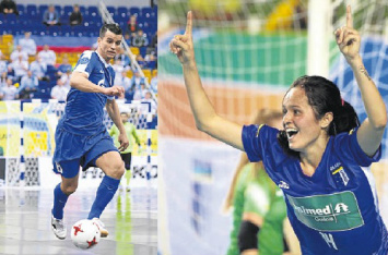 Dois atletas do Estado estão entre os melhores do mundo Marcênio e Jéssika estão na lista dos melhores - Foto: Divulgação/Foto Jump e Gazprom