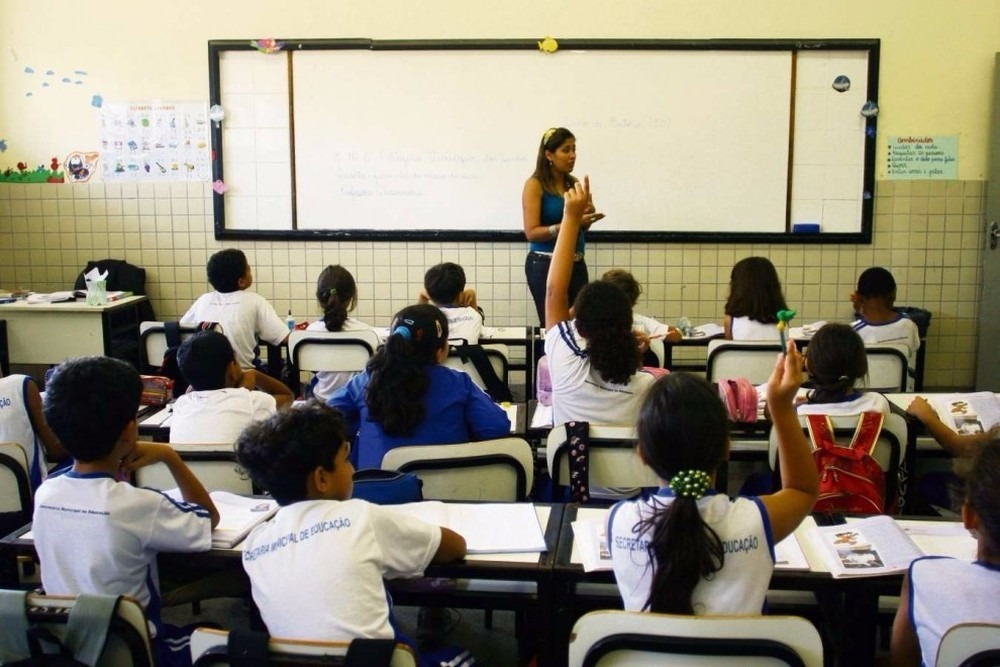 Quem se forma em pedagogia pode trabalhar dando aulas em creches, na pré-escola ou nos anos iniciais do ensino fundamental (Foto: Reprodução)
