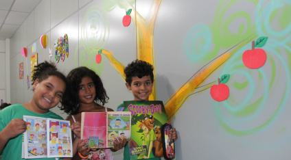 Rede Solidária faz campanha para arrecadar 2 mil livros e resgatar hábito da leitura em crianças carentes
