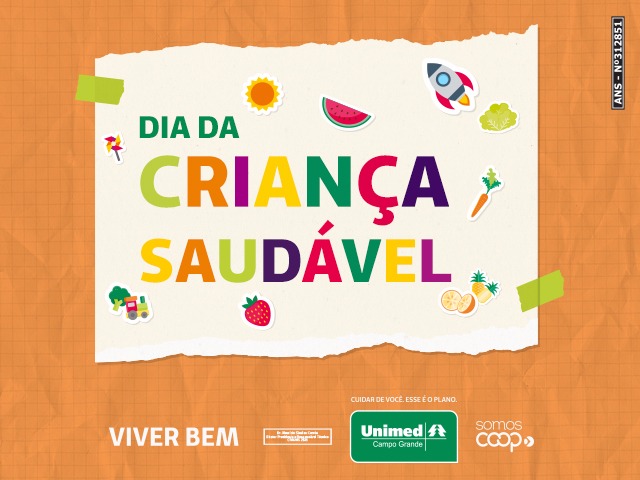 Cooperativa promove o Dia da Criança Saudável neste sábado Divulgação