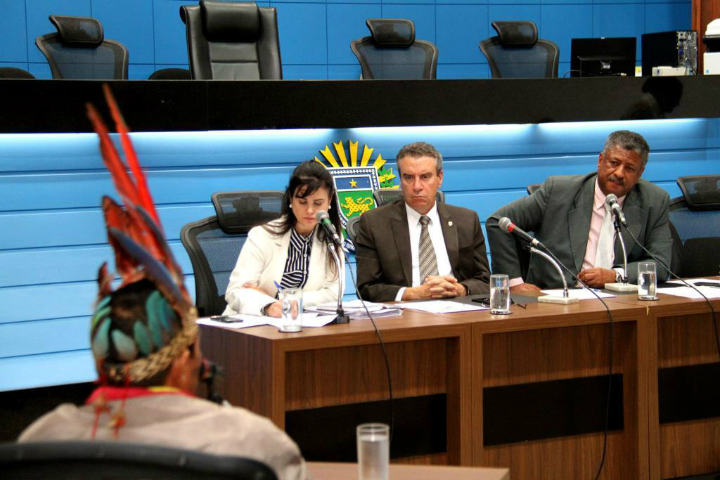 Indígenas reclamaram de falta de segurança e de resolução de conflitos pela terra (Foto/Wagner Guimarães)