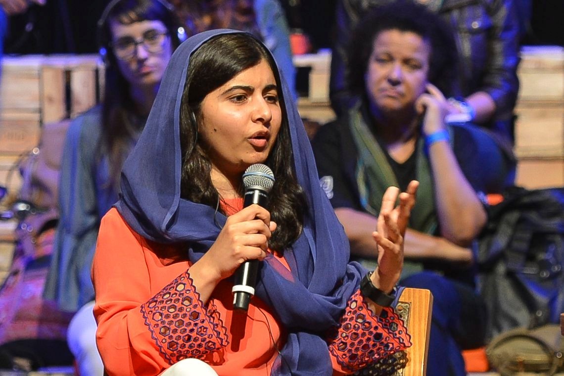 No Brasil, Malala defende que a educação é o melhor investimento Rovena Rosa/Agência Brasil/Agência Brasil