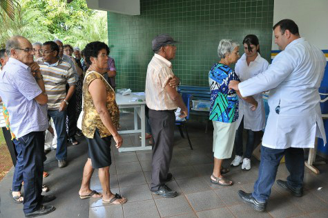 Vacinação contra a gripe começa no sábado em Dourados (Foto/Divulgação Assecom)