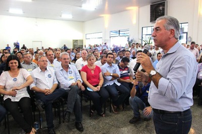 Reinaldo Azambuja fala das medidas para recuperar o Estado e do desafio eleitoral - Foto: Álvaro Rezende / Arquivo / Correio do Estado