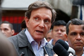 Câmara do Rio começa a discutir hoje impeachment de Crivella O prefeito do Rio, Marcelo Crivella (Tomaz Silva/Agência Brasil)