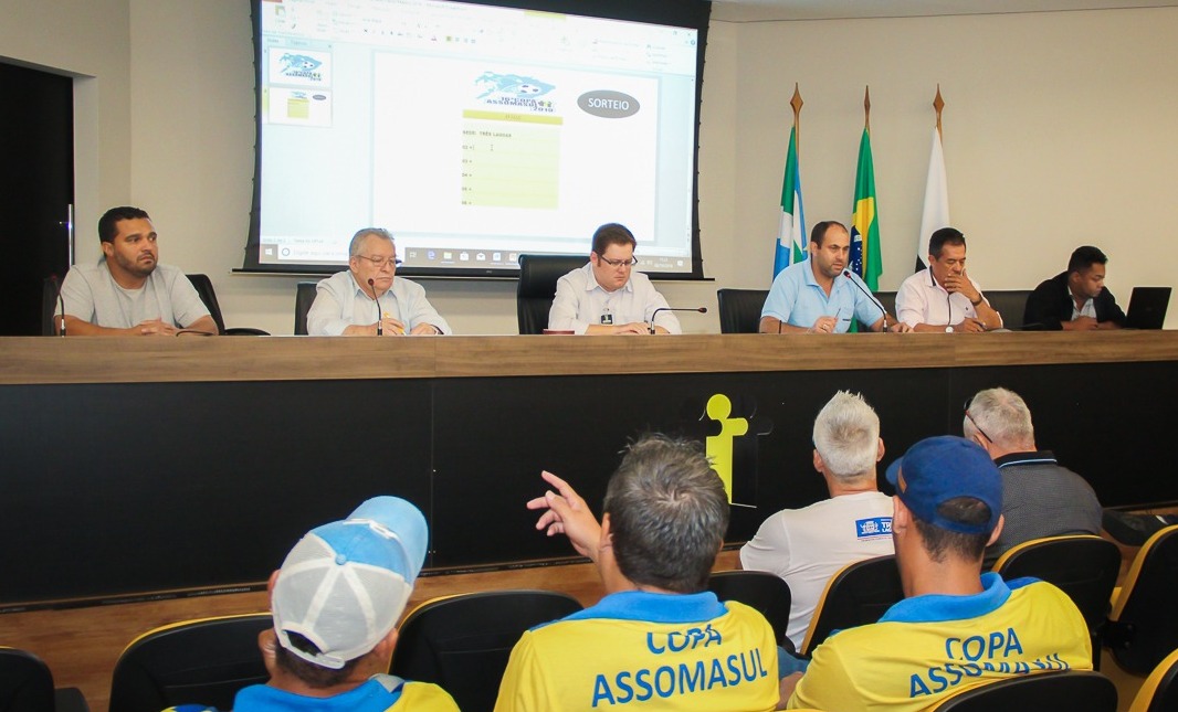 Definidos os confrontos da 4ª fase da Copa Assomasul de futebol Edson Ribeiro
