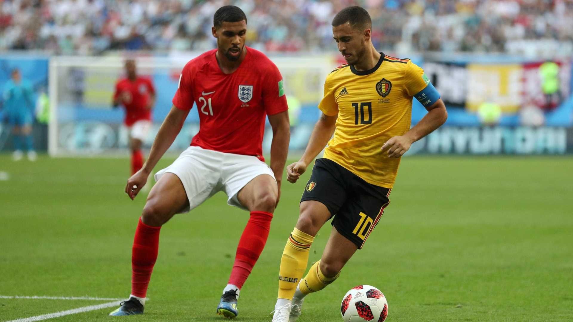 Intervalo! Bélgica vai vencendo a Inglaterra pelo 3º lugar da Copa Getty Images