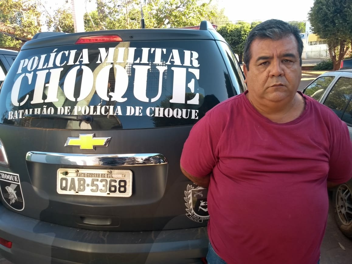 Terceiro envolvido em tentativa de roubar avião é preso na Capital Foto: Choque/PMMS