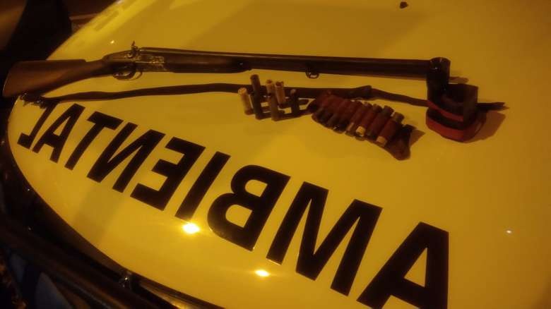 Durante fiscalização caçador é preso com armas e munições ilegais