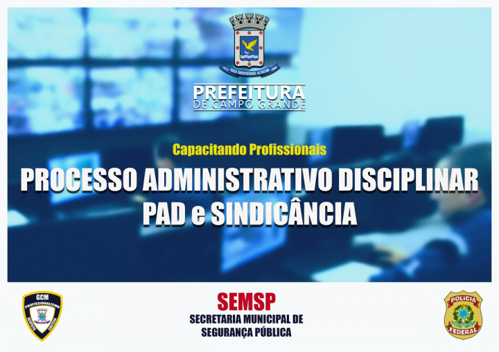 Secretaria Municipal de Segurança promove curso de corregedoria para GM Secretaria Municipal de Segurança promove curso de corregedoria para GM