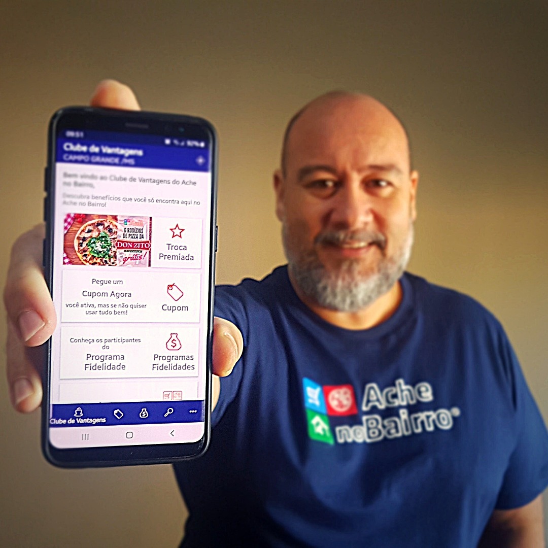 Aplicativo incentiva comércio de bairro oferecendo cashback, promoções e vantagens para consumidores Divulgação