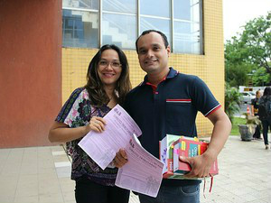 OAB divulga a lista de aprovados no XV Exame de Ordem Candidatos do Exame da OAB
(Foto: Marcos Dantas/G1 AM)