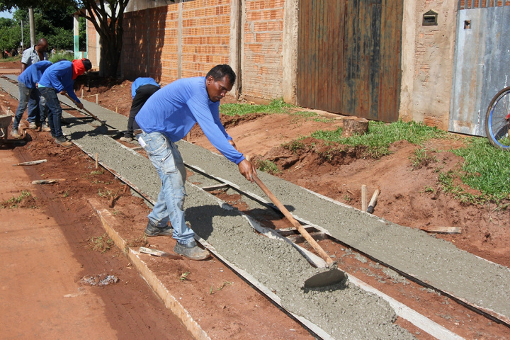 Prefeitura termina 11 obras do PAC pavimentação e começa inaugurações Foto:Mário Bueno