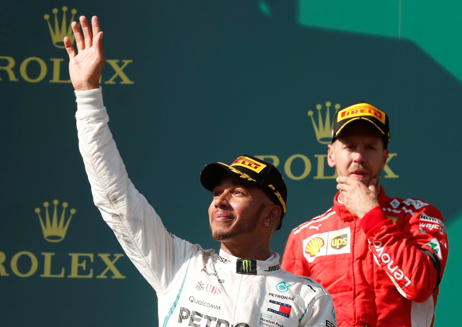 Hamilton aumentou para 24 pontos a vantagem em relação a Vettel. Foto: REUTERS/Bernadett Szabo