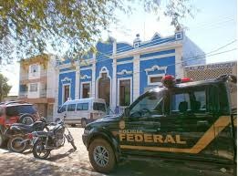 Sede da Polícia Federal em Corumbá.