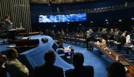 Semana no Senado terá votações de impeachment e da cassação de Delcídio A previsão é que a votação do impeachment ocorra pelo painel eletrônico, sem a chamada nominal dos senadores (Foto: Fabio Rodrigues Pozzebom/Agência Brasil)