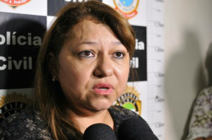 Célia vai pedir ajuda de outros estados para prender acusado de golpe (Foto: Alcides Neto)