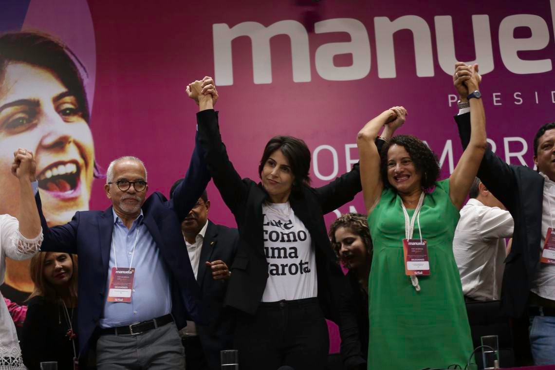 PCdoB confirma candidatura de Manuela d’Ávila à Presidência Fabio Rodrigues Pozzebom/Agência Brasil/Agência Brasil