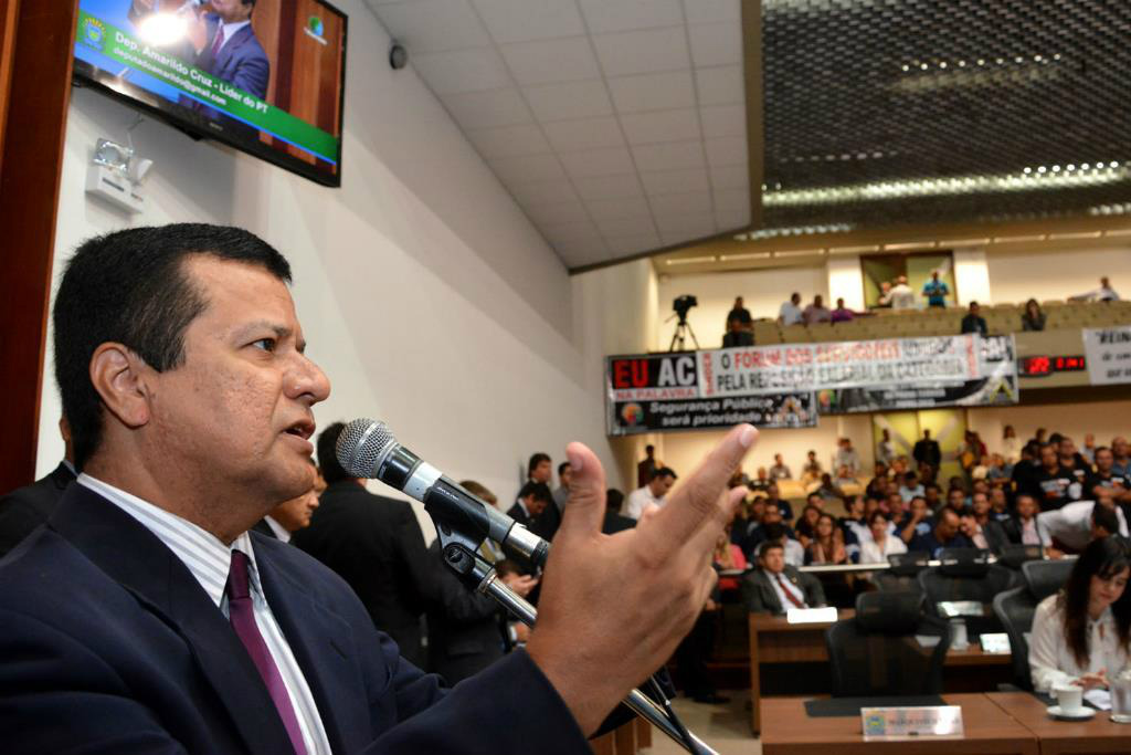 A audiência pública é de proposição do deputado estadual Amarildo Cruz (Foto:Roberto Higa)