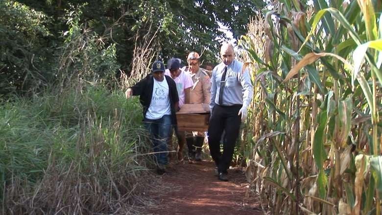 Suspeito de matar indígena encontrado dentro de poço é apreendido O crime ocorreu na quarta (12). Marciel Arruda/TV RIT