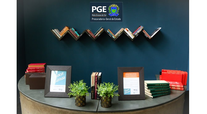 Novo espaço de leitura é inaugurado na Procuradoria-Geral do Estado Novo espaço de leitura é inaugurado na Procuradoria-Geral do Estado