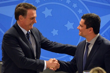 Moro defende Bolsonaro: 'campanha mais barata da história' Moro criticou reportagem que cita o presidente
Isaac Amorim/MJSP