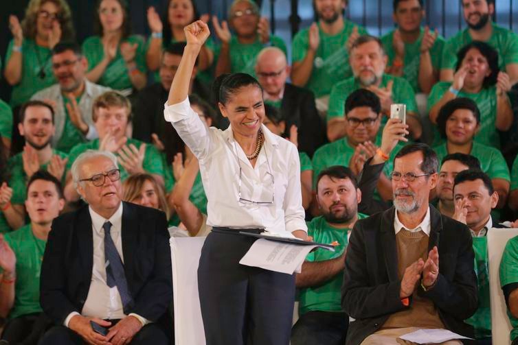 Marina Silva é confirmada candidata a presidente pela Rede  - Fabio Rodrigues Pozzebom/Agência Brasil