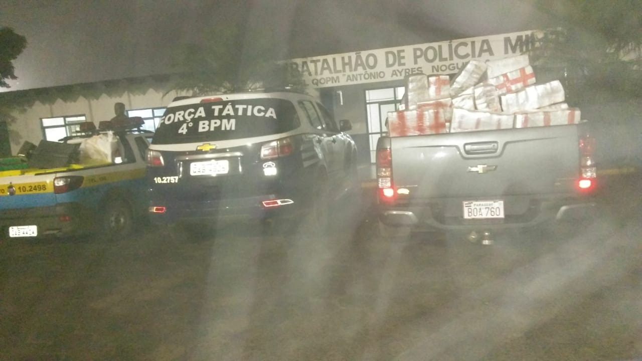 PM apreende mais de 2 toneladas de maconha em casa na fronteira PM/Divulgação