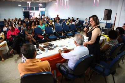 Conferência de Igualdade Racial aconteceu no auditório do Cras Água Boa nesta terça-feira – A. Frota
