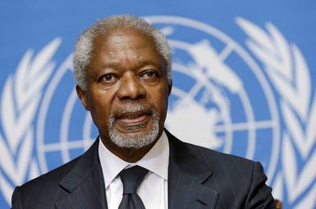 Morre Kofi Annan, ex-secretário-geral da ONU Kofi Annan, Prêmio Nobel da Paz, morre aos 80 anos.Reuters/Denis Balibouse