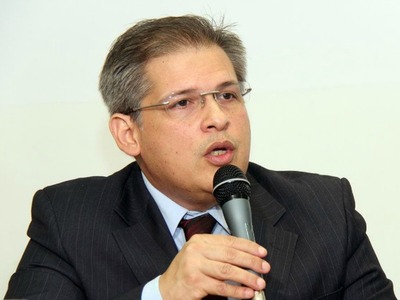 Depoimento do ex-diretor do HU, José Carlos Dorsa, na CPI da Saúde da Câmara de Campo Grande MS (Foto: Izaias Medeiros/Câmara Municipal)
