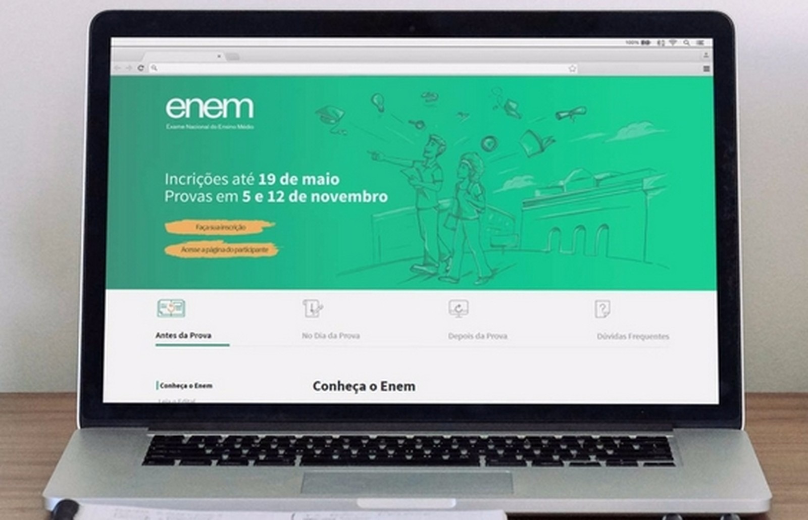 Enem 2017 recebeu em média 700 inscrições por minuto nas primeiras sete horas