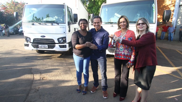 Prefeitura adquire caminhões para agilizar o transporte da merenda escolar (PMCG)